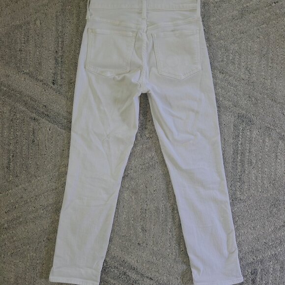 JCrew Size 27 (US4) White Vintage Straight Jeans - Picture 2 of 4